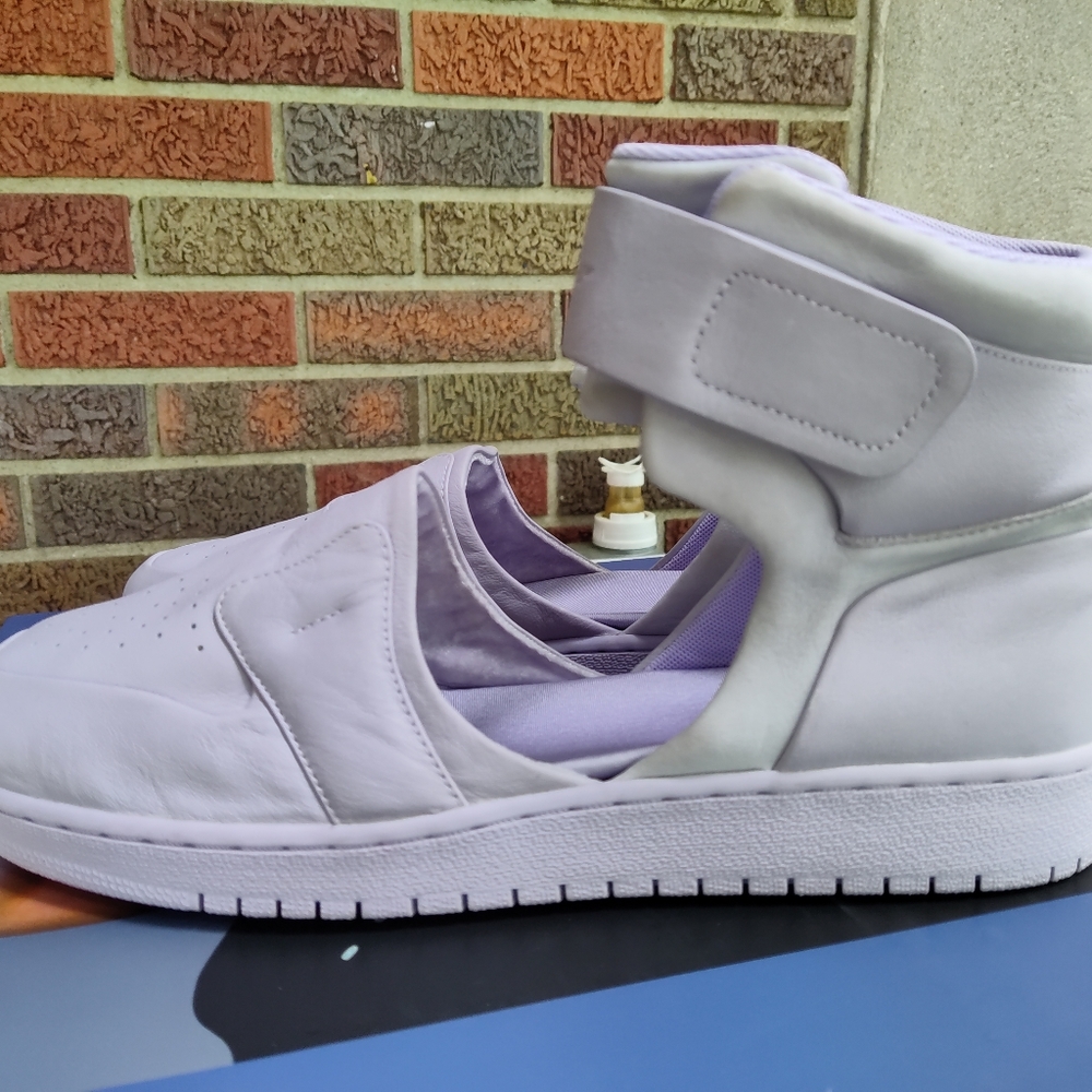 Women's sz 12 Nike Air Jordan High 'Lover XX' Lavender Basketball Shoes